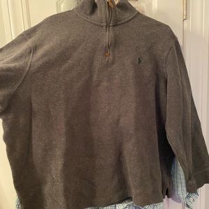 Polo quarter zip size L